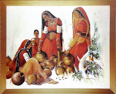 IndiAn WOMEN    in PAintings Part 2