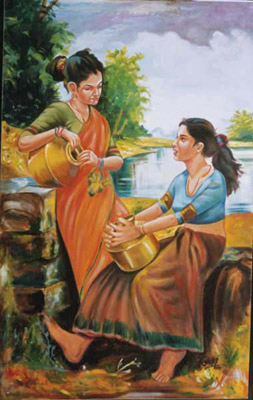 IndiAn WOMEN    in PAintings Part 2
