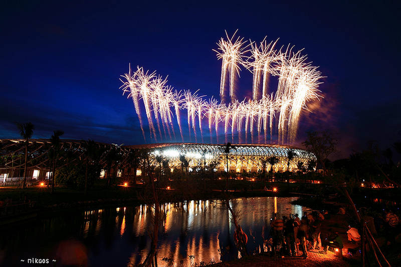 Sparkling Light Displays Of Fireworks
