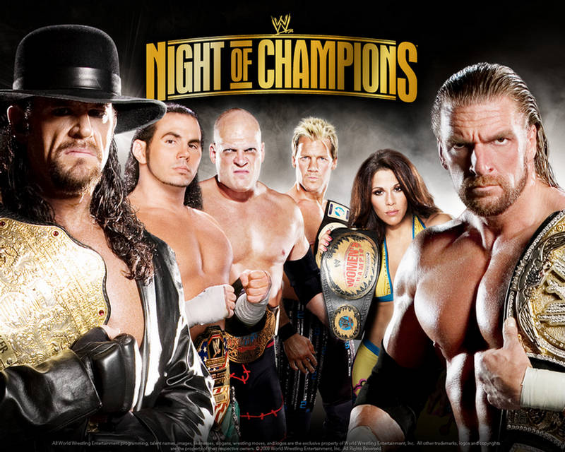 wallpapers of wwe. WWE Night of Champions 2009