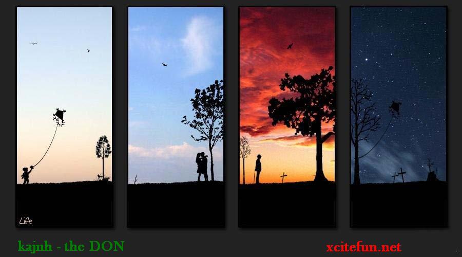 Life in Four photos 