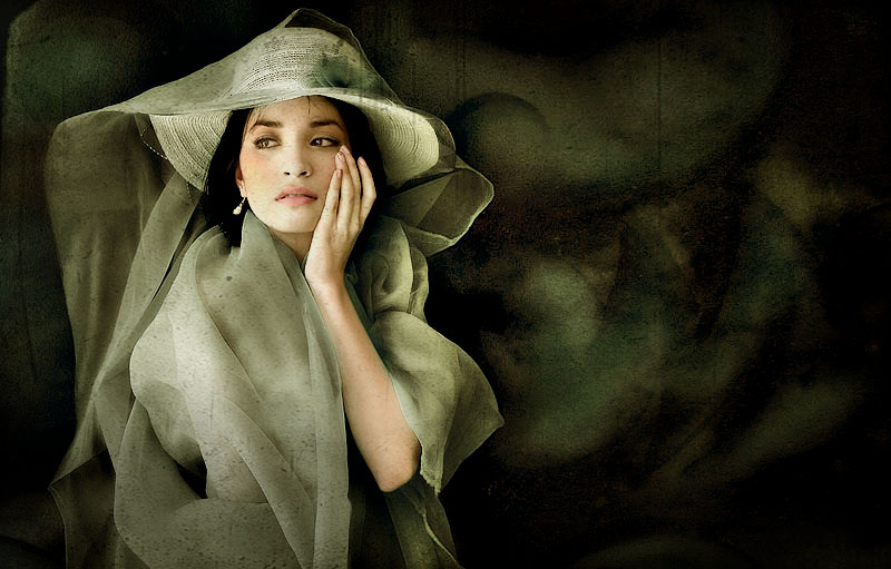 old fashion Sylvia Mann for Bon Magazine