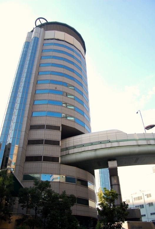 Gate Tower Highway Through The Building  Japan