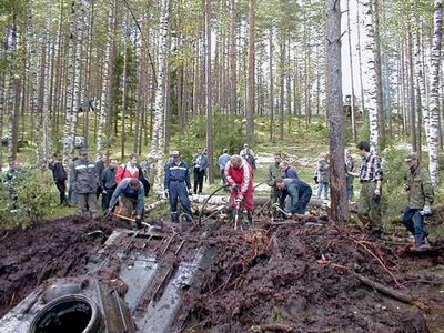 Second World War Tank Found After 62 Years