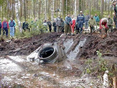 Second World War Tank Found After 62 Years