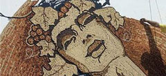 Worlds Biggest Cork Mosaic