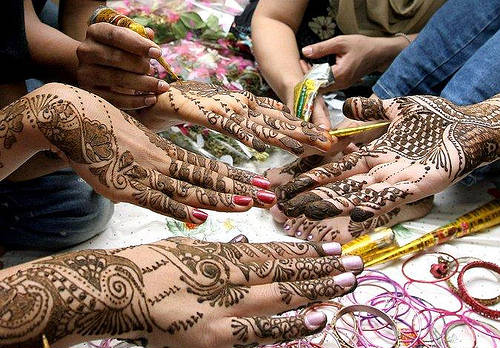 Eid Mehndi Designs Colors of Eid Celebration  2009