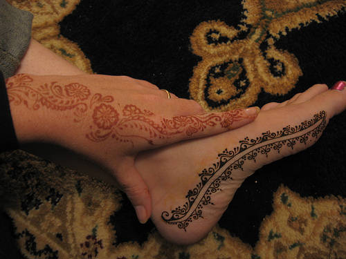 Eid Mehndi Designs Colors of Eid Celebration  2009