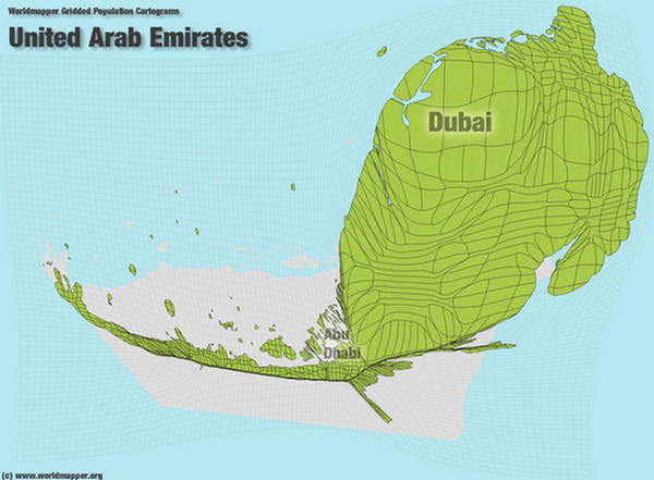 Arabia World Map