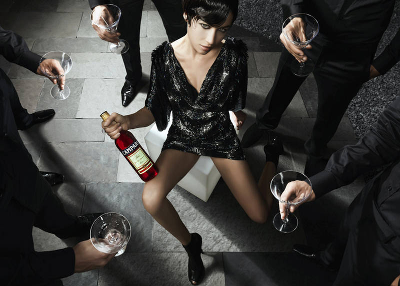 Olga Kurylenko The Campari Cocktail  Calendar 2010