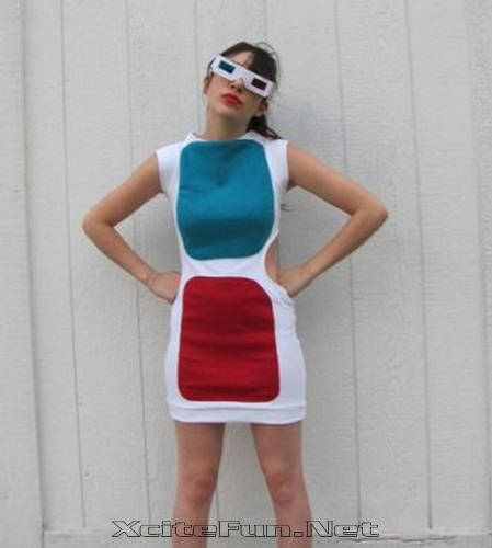 This dress is on sale for $ 70. 3D Glasses Dress Where To Wear