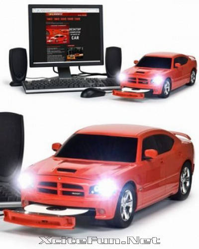  Desktop on Dodge Charger Srt8 Pc   Crazy Case Mod   Laptops  Desktops