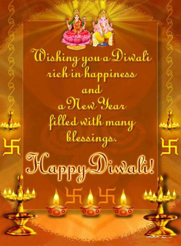 Happy Diwali to all Friends - XciteFun.net