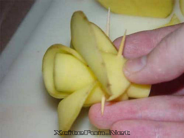 Potato Roses Russian Cuisine