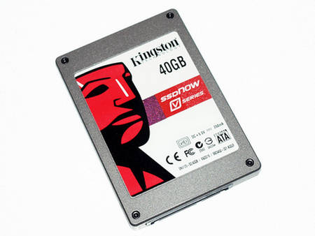 Kingston 40GB SSDNow V series SSDs with Specs