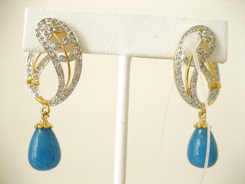 Zircon beautiful Earring