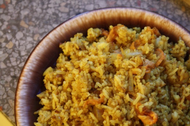 Chicken and Rice with Curry Powder