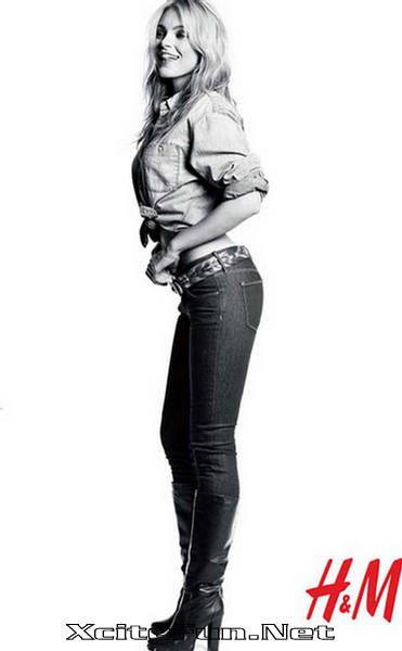 Jessica Stam HampM Shades of Fall Winter 2009