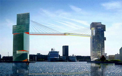 Concept of Solar Copenhagen Bridge  US