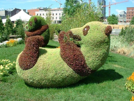 Breathing Grass Amazing Sculptures
