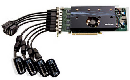 Matrox M9188 PCIe x16 SingleSlot Octal Graphics Card
