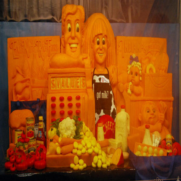 Edge Cheese Sculptures