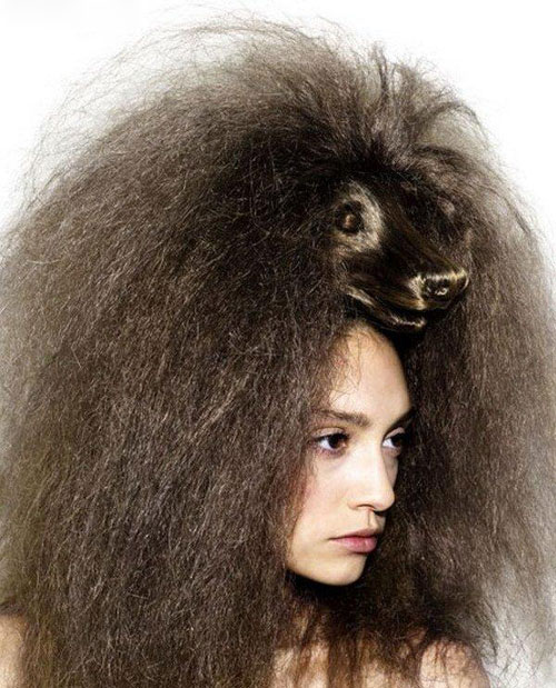 Amazing Strange Hair Style