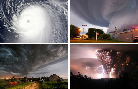 Devastating Land Water Fire and Sky Disasters