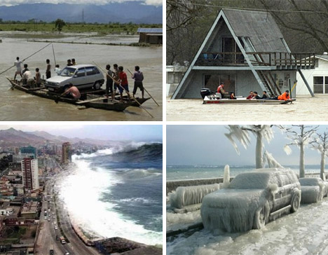 Devastating Land Water Fire and Sky Disasters