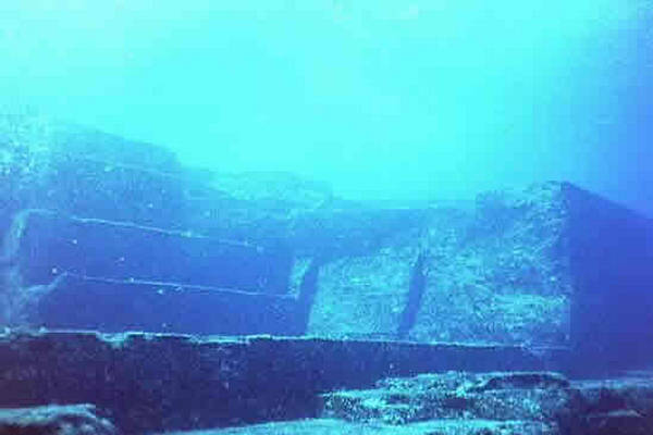 Yonaguni Monument Underwater Rock Formation Yonaguni Monument Underwater Rock Formation