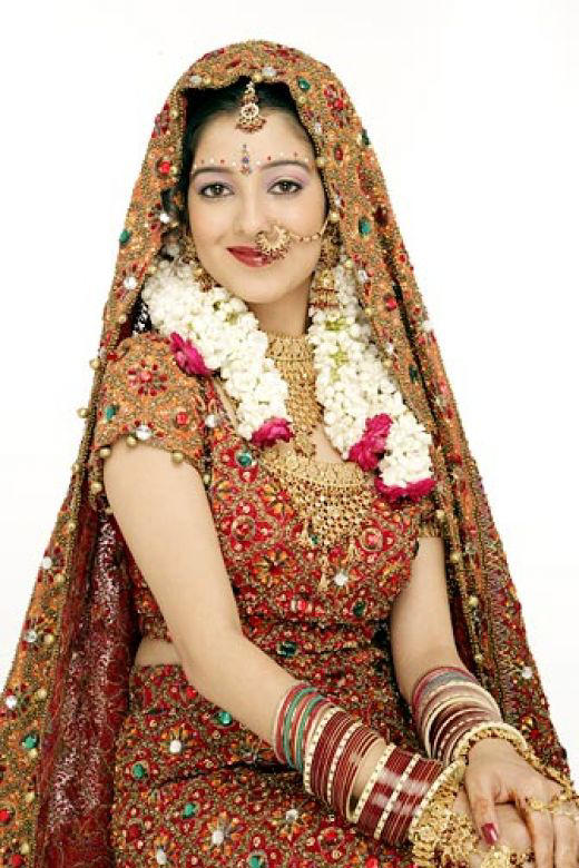 traditional indian wedding dress