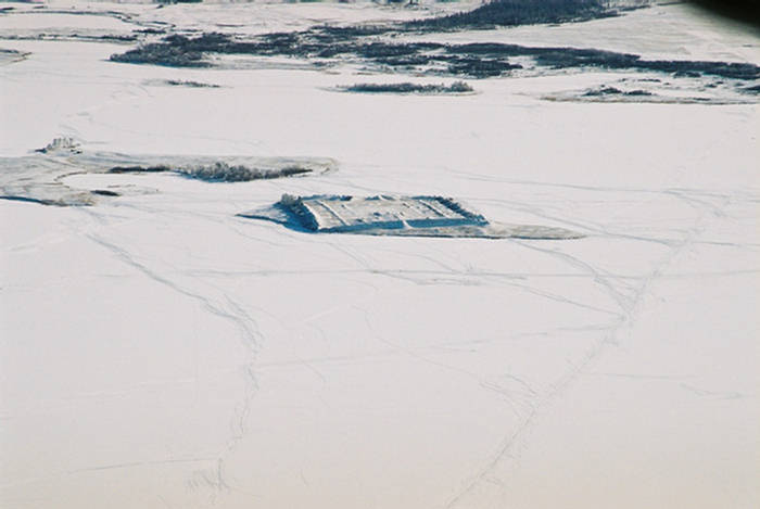 Ancient Fortress  The Lake Island Siberia