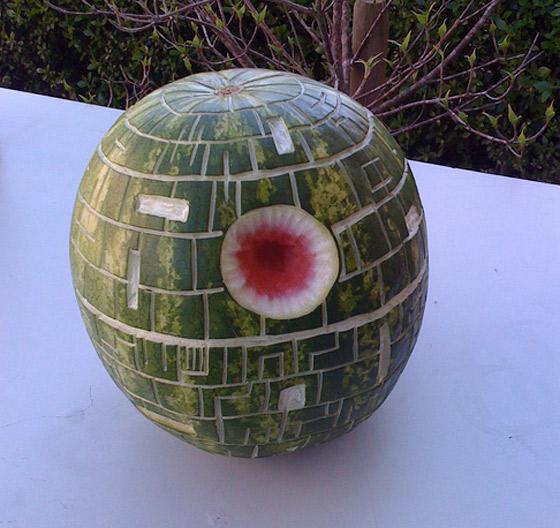 Death Star Watermelon 155759,xcitefun-death-star-watermelon
