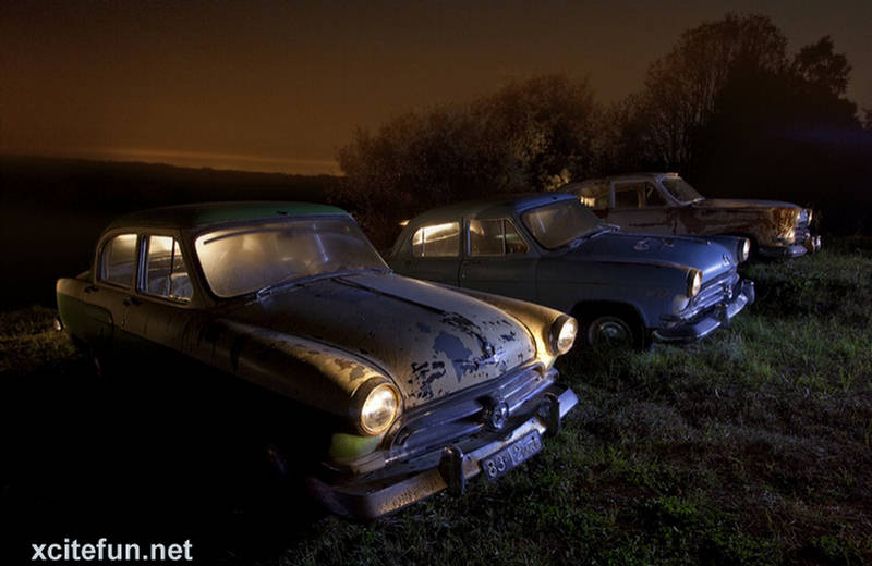 Haunted Museum The Rusted Classic Cars