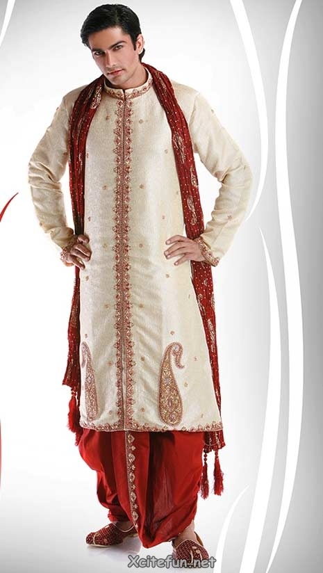 Indian Traditional  Dhoti Sherwani   Wedding Wear