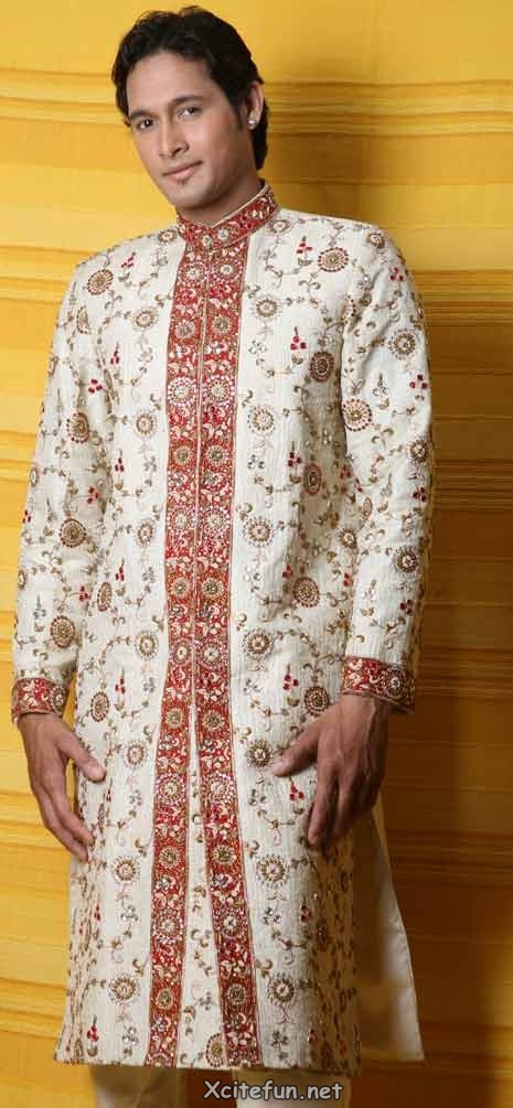 Indian Traditional  Dhoti Sherwani   Wedding Wear