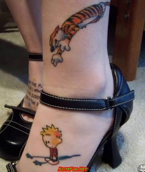 Foot Tattoos Fashion - Make Your Own Style - XciteFun.net