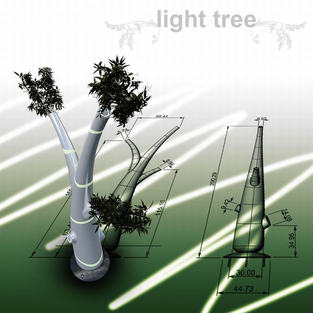 Light Tree Could Replace Classic Street Lamps