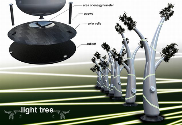 Light Tree Could Replace Classic Street Lamps