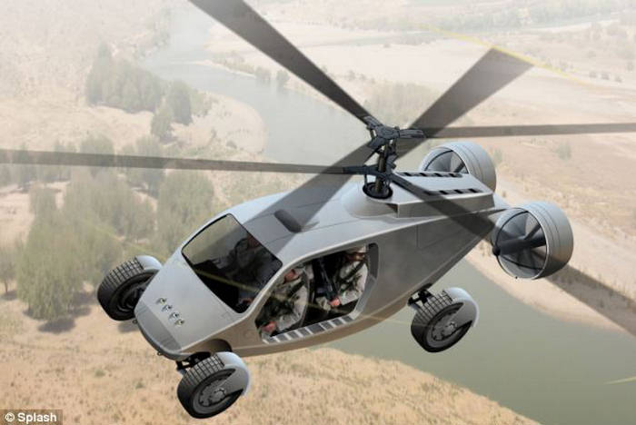Darpa helicopter jeep #4