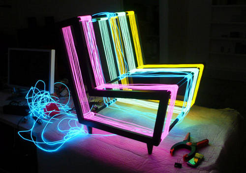 Disco Chair - The Colorful Furniture - XciteFun.net