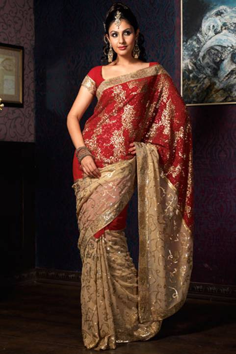 Beautiful Saree with Beautiful Models