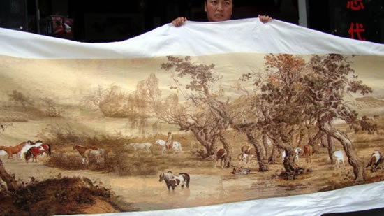 Worlds Longest Piece of Embroidery  China