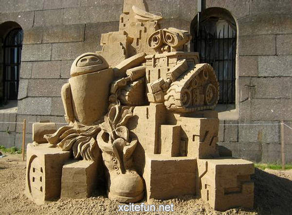 Inimitable Sand Art Festival  The Amazing Of Russian Shores