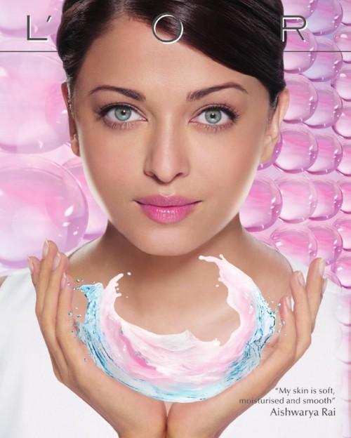 Aishwarya Rai Loreal Beauty Scans