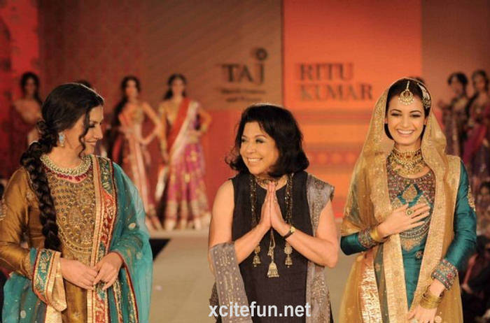 Ritu Kumar presented a fabulous collection inspired by the rich heritage of 