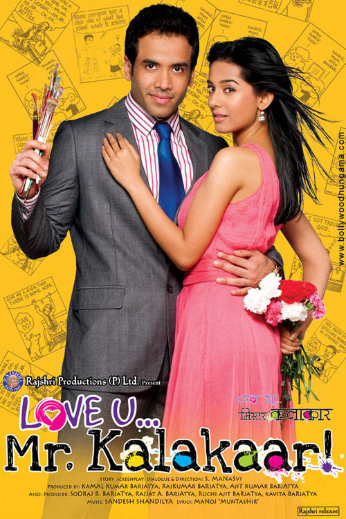 wallpapers of love u. Love U Mr Kalakaar Poster