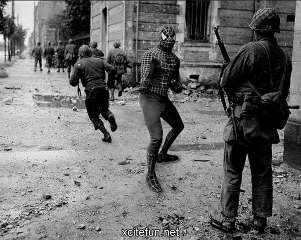 World War Photography. Super Heroes In World War II