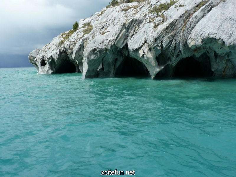 Marble Cathedral  Attraction Of Alpine Lake Photos