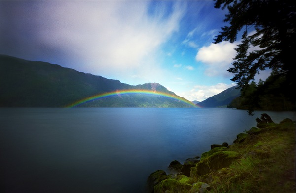 Wonderful Rainbow  Colors of Nature